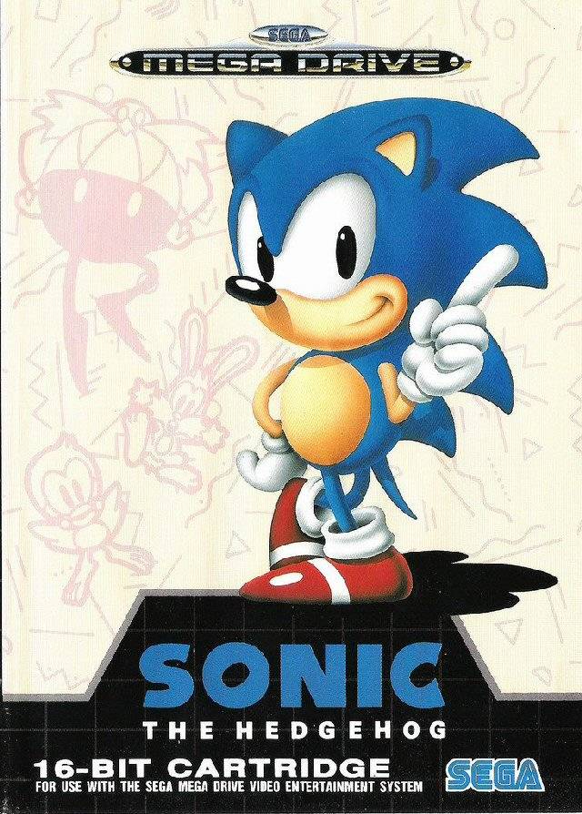 Sega Mega Drive - Sonic The Hedgehog