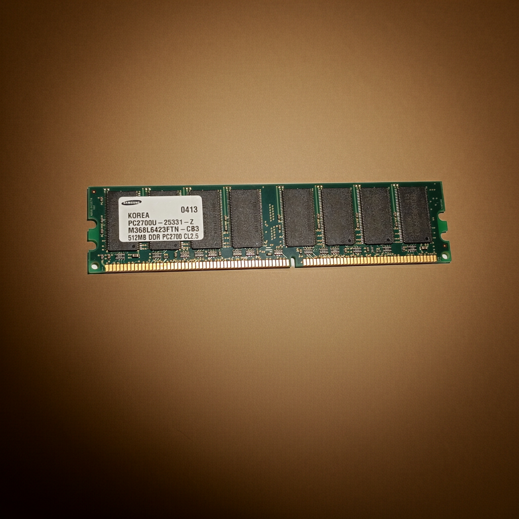 RAM – Arbeitsspeicher PC1 2700U 512 MB
