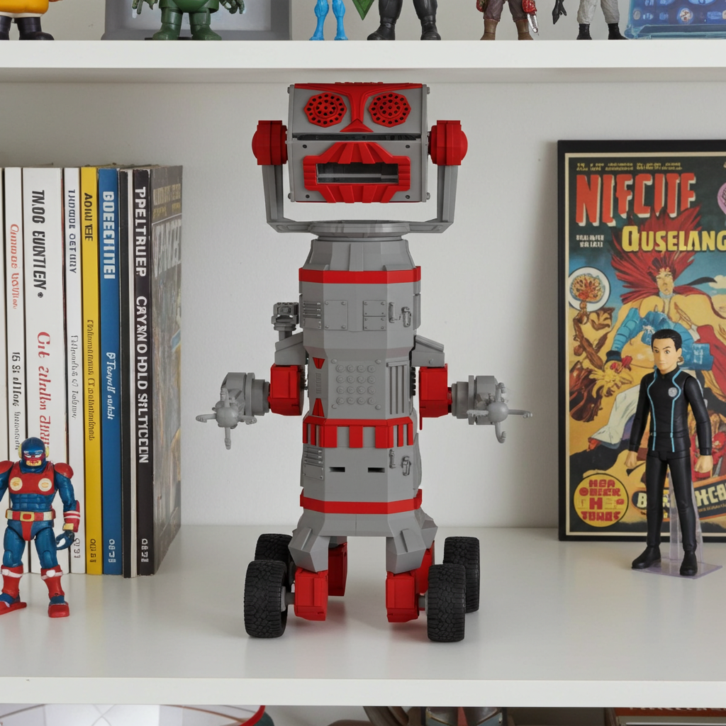 Roboter Model Bausatz V2 - 4 Farben / 65 Teile