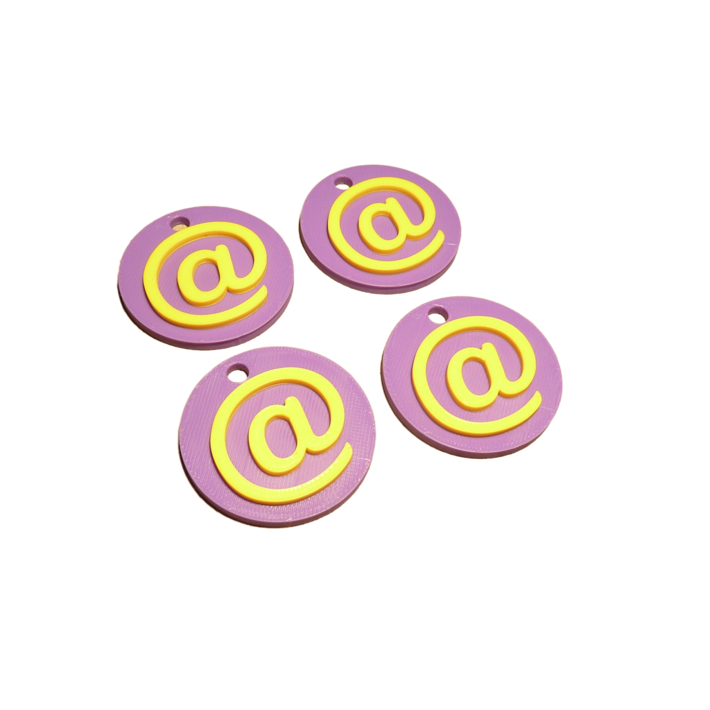 4 x Schlüsselanhänger @