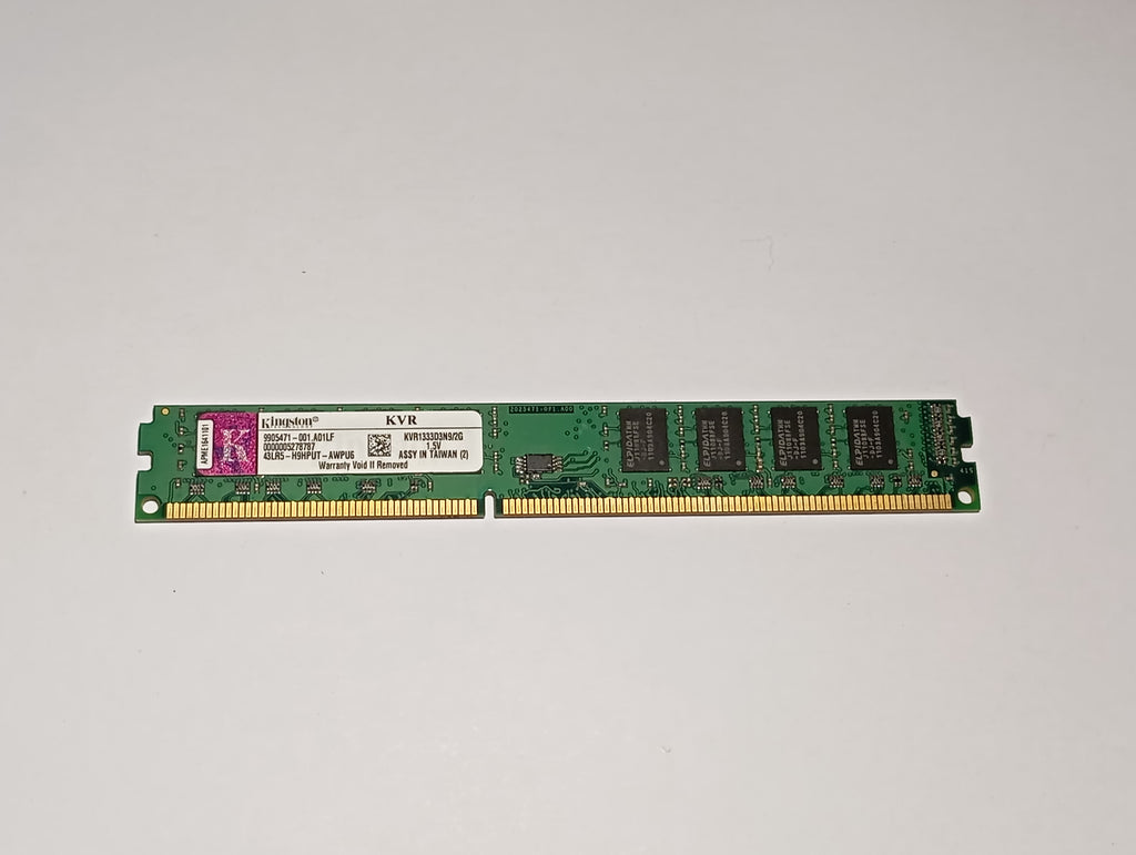 RAM – Arbeitsspeicher Kingston PC3 1333MHz 2 GB