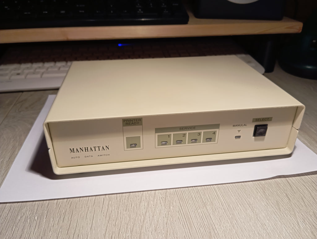 Data Transfer Switch / Umschaltbox Manhattan Printer Sharing Device