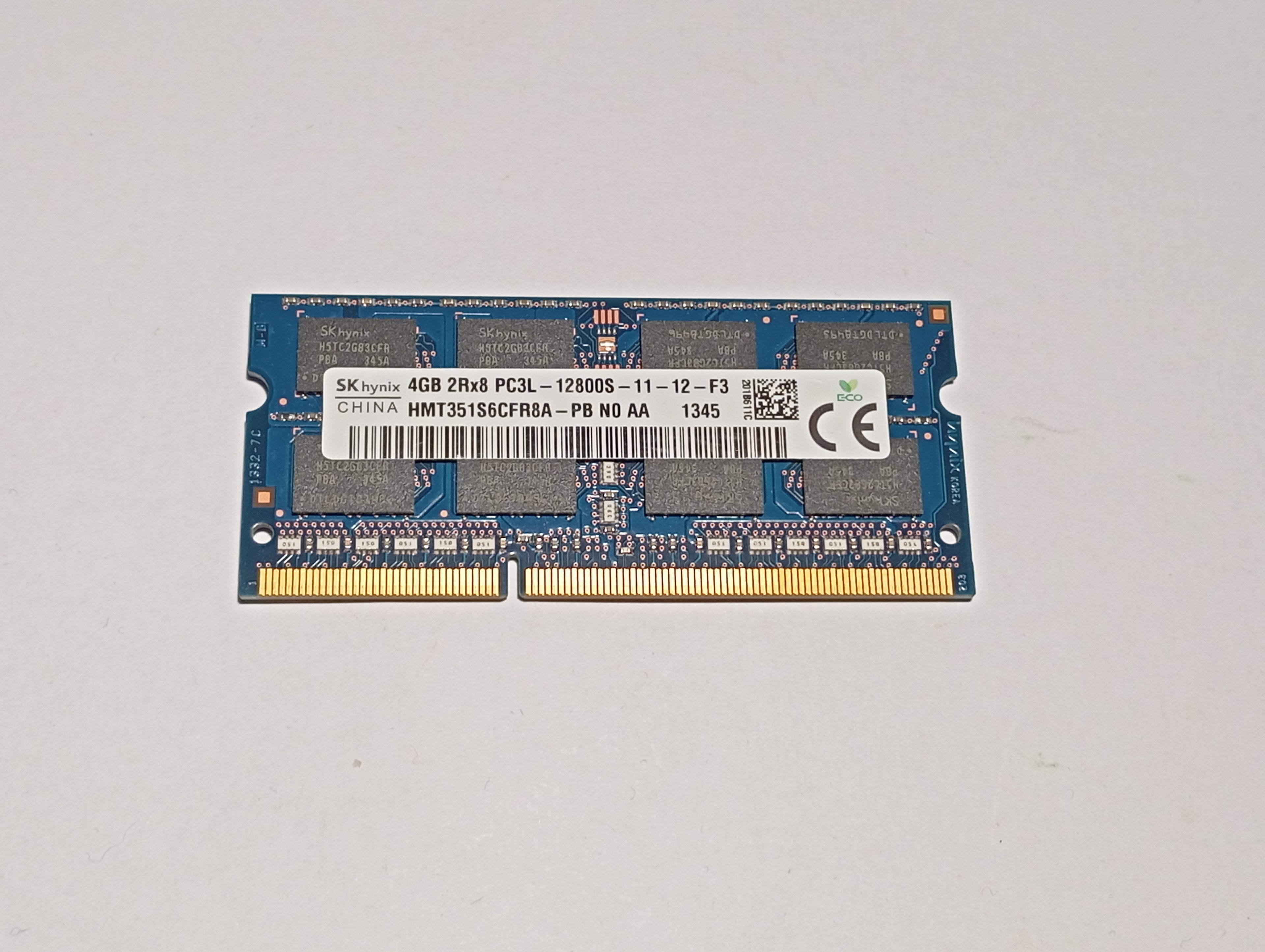 RAM – Arbeitsspeicher S0 PC3 12800 4 GB