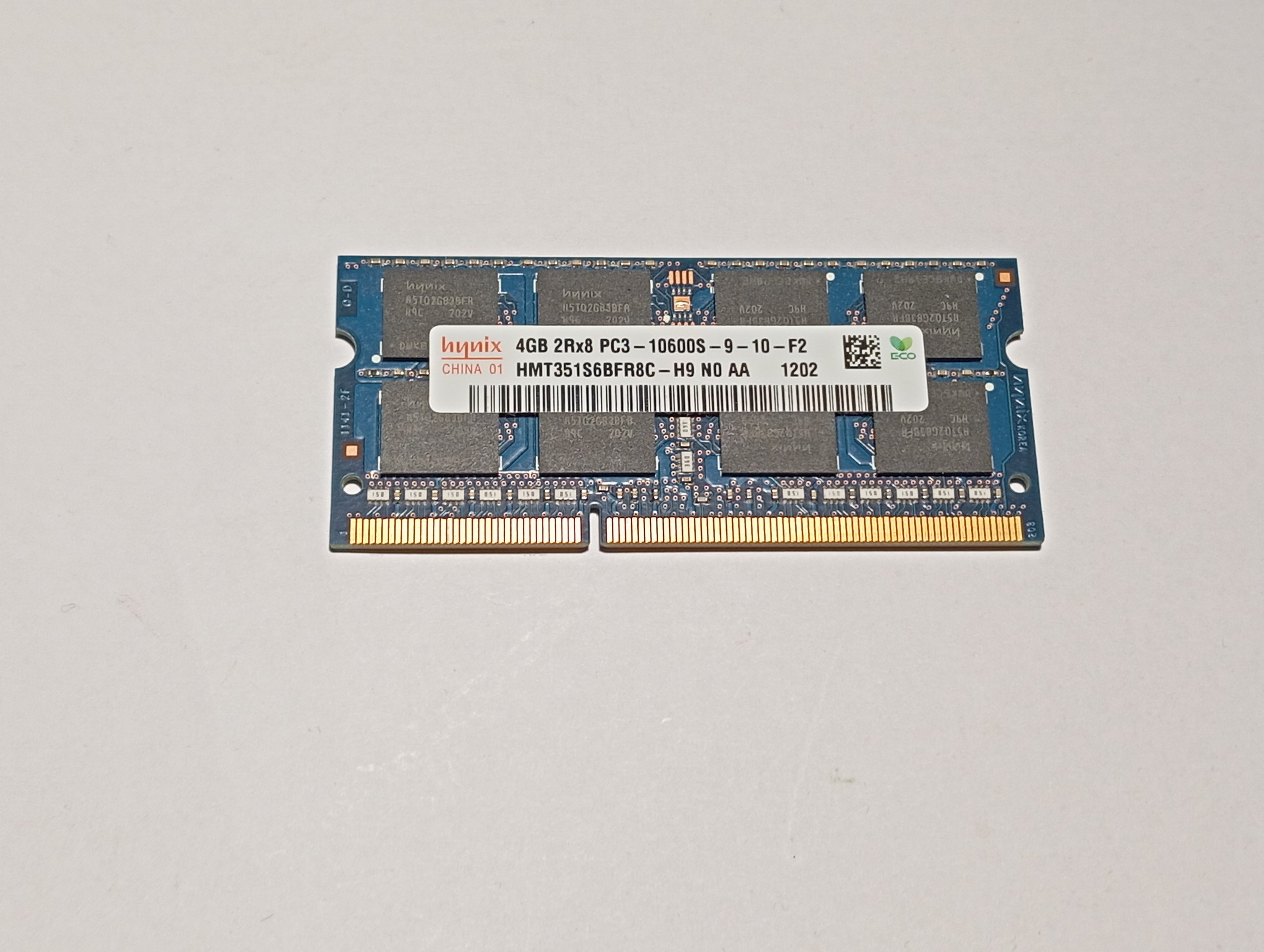 RAM – Arbeitsspeicher S0 PC3 10600 4 GB