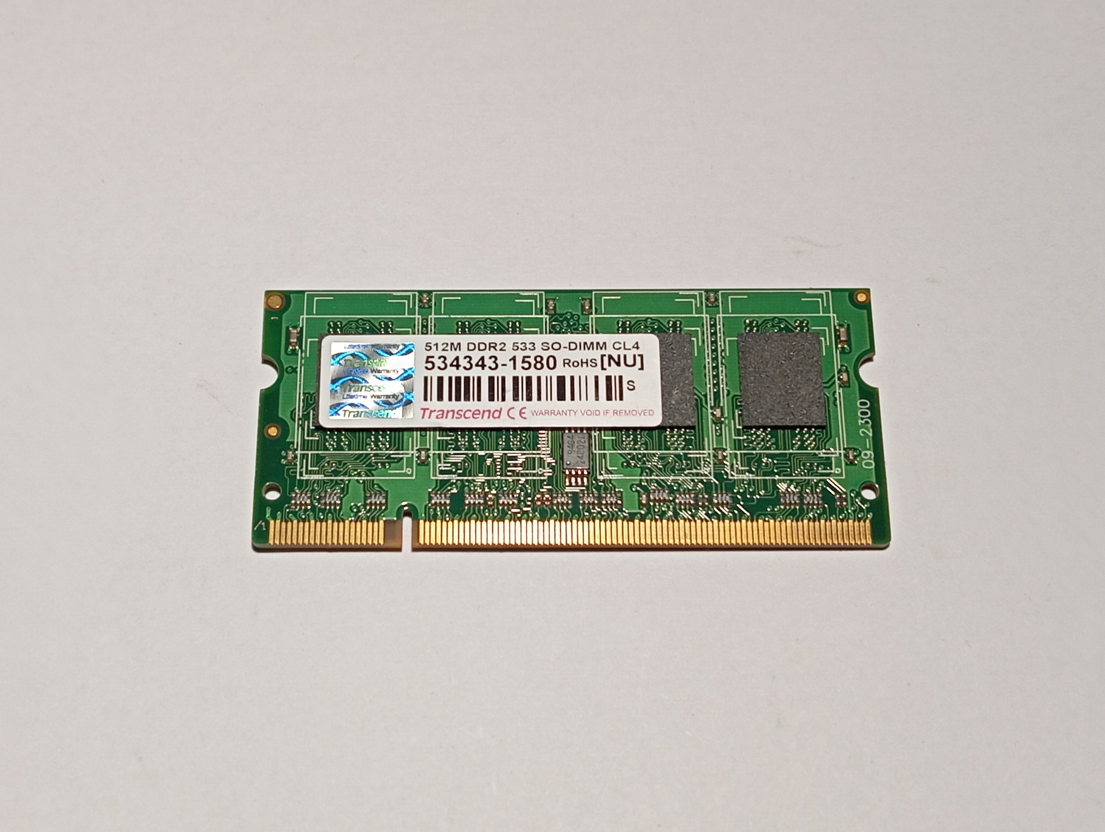 RAM – Arbeitsspeicher S0 PC2 533 512 MB