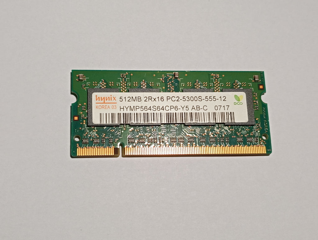 RAM – Arbeitsspeicher S0 PC2 5300S 512 MB