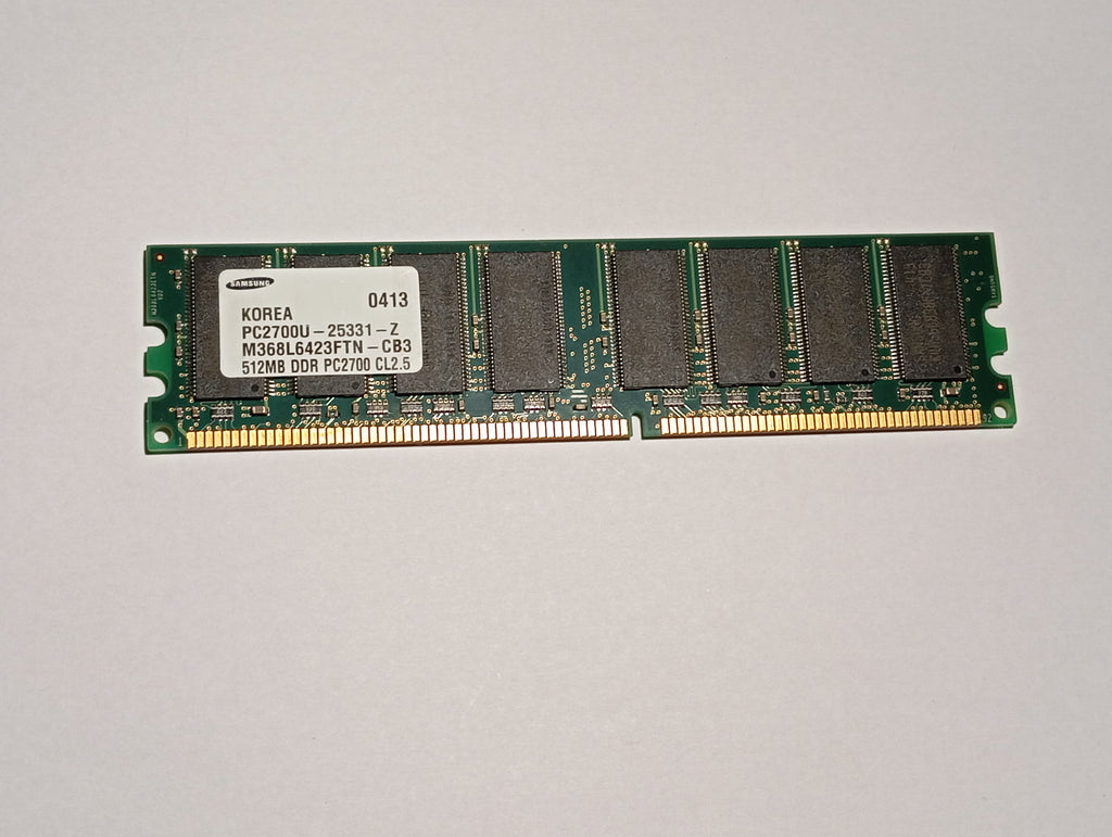 RAM – Arbeitsspeicher PC1 2700U 512 MB