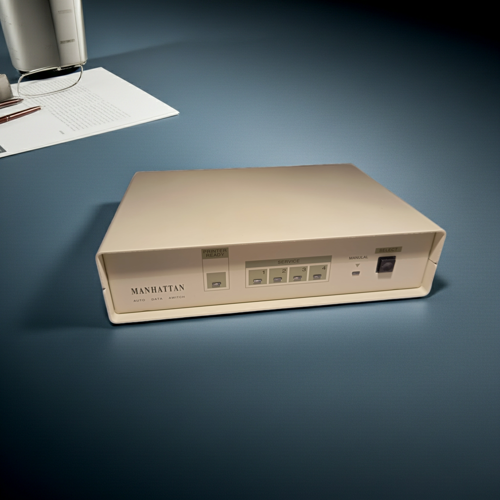 Data Transfer Switch / Umschaltbox Manhattan Printer Sharing Device