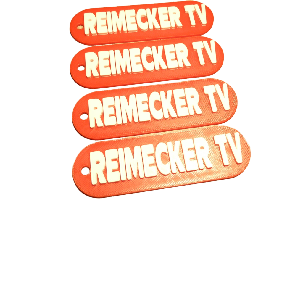 4 x Schlüsselanhänger Reimecker TV