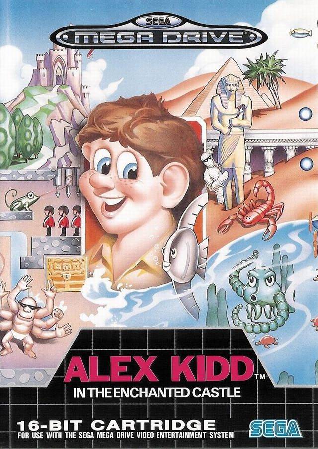 Sega Mega Drive - Alex Kidd