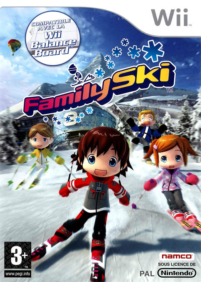 Nintendo WII - Family Ski
