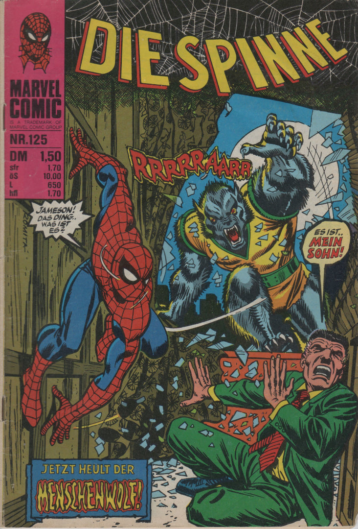 Die Spinne ist Spider-Man #125