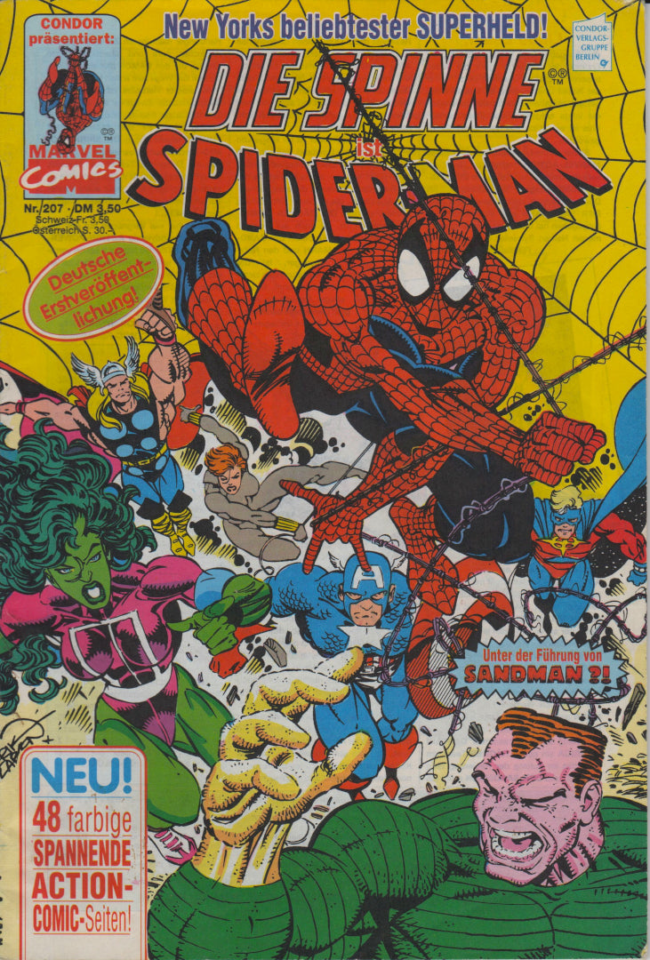 Die Spinne ist Spider-Man #207