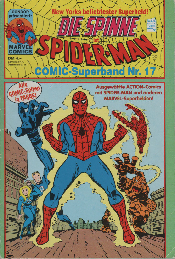 Die Spinne ist Spider-Man Superband #17